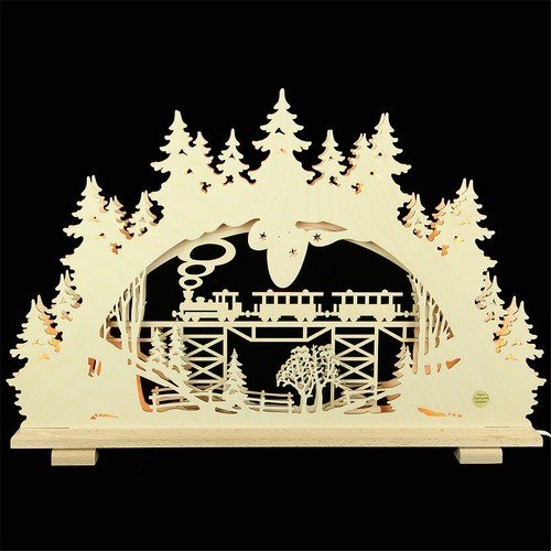 Lichterbogen Erzgebirge 3D Eisenbahn