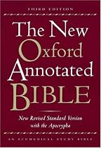 The New Oxford Annotated Bible, New Revised Standard Version with the Apocrypha, Third Edition (Hardcover 9700A)