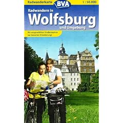 Wolfsburg Radwanderkarte 1 : 50 000
