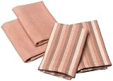 DII Rose Organic Dishcloth, Set of 4