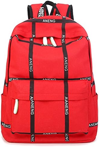 ANEGN Young People's Fashionable Bag Canvas Multi-functional Backpack