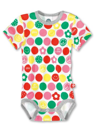Sanetta Baby - M&auml;dchen Babybekleidung/ Unterw&auml;sche/ Bodys, All over Druck Body 1/2 Arm All Preisvergleich