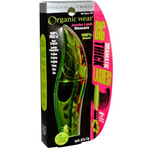 Organic Wear 100 Natural Origian Jumbo Lash Mascara Black Organics - 0 26 OZB005DMD03O : image