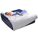 Smart Air Beds Deluxe Flock Top Raised King Size Air Bed (Elevated 22