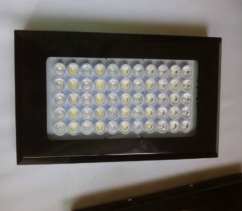 2) Dimmable Aquarium Coral Reef LED Grow Light (120W Output, Blue/White Ratio- 28:27; Two-Year Warranty) 55x3 Watt Dimmable