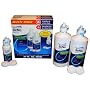 Bausch & Lomb Multi-Purpose Contact Lens Solution Multi-Pack 26 FL OZ TOTAL plus 2 B+L lense cases. Formerly RENu