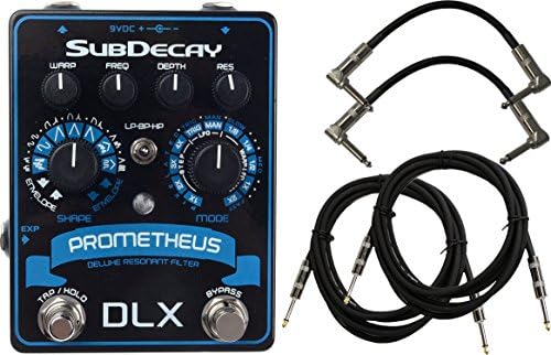Subdecay Prometheus DLX Auto Envelope Filter/Auto Wah Pedal with 4 Cables