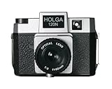 Holga 184120 120N Twi-Lite  Holgawood Collection Plastic Camera (Silver/Black)