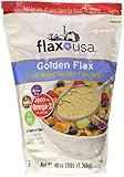 Flax USA Golden Flax Cold Milled Golden Flax Seed 48Oz(3lb).