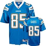 Antonio Gates EQT Jersey - San Diego Chargers Jerseys (Light Blue) L