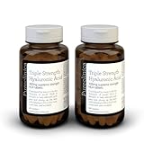 Hyaluronic Acid 300mg x 360 tablets (2 bottles each with 180 tablets - 6 months supply). Triple Strength Hyaluronic Acid. 300% stronger than any other HLA tablet. SKU: HLA3x2