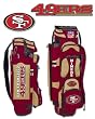 San Francisco 49ers Wilson NFL Impact Golf Cart Bag NFL Football - Fan Shop Golfing Merchandise