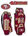 San Francisco 49ers Wilson NFL Impact Golf Cart Bag NFL Football - Fan Shop Golfing Merchandise