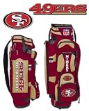 San Francisco 49ers Wilson NFL Impact Golf Cart Bag NFL Football - Fan Shop Golfing Merchandise