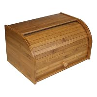 Simply Bamboo Roll Top Bread Box