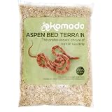 Komodo Aspen Bed Terrain Reptile Substrate 6l
