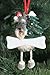 Schnauzer Dog Dangling/Wobbly Leg Christmas Ornament