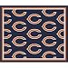 Chicago Bears All-Over Logo Rug - 10'9x13'2