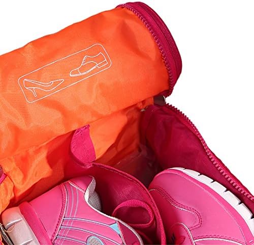 CreativeStorage Waterproof Shoes Bag Organizer Pouch Pocke Space Saver Bag,Rosy
