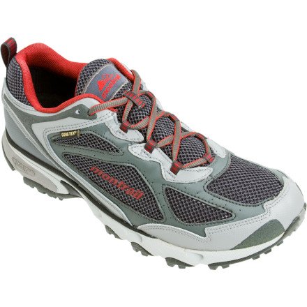 Montrail Men's Sabino GTX Trail Running Shoe,Black/Thunderbird