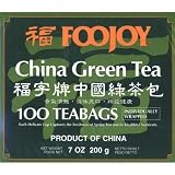 Foojoy China Green Tea, 2g X 100 Teabags