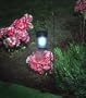 Solar Landscape Hanging Antique Style Garden Lantern Light - White w/Light Blue Tint LED Light