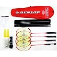 Dunlop Play Smash 4 Player Badminton Set