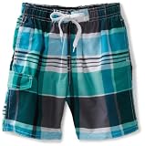Kanu Surf Boys 2-7 Trophy Swim Trunk, Green, 4T