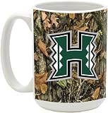 NCAA University of Hawaii 15-Ounce Camouflage Series Ceramic Mug