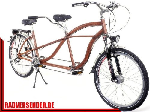 26" Tandem Trekking Shimano Acera 21 G. LockOut Nabendynamo Basta SKS Vuelta Hol