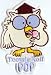 Candy Cartoon Patch - 2.5 Tootsie Roll Pop Mr. Owl