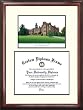 Towson University Scholar Scholar Mahogany Framed Lithograph w/Diploma Opening