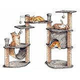 WiskerWorld Deluxe Cat Amusement Center (Beige) (Oversized)