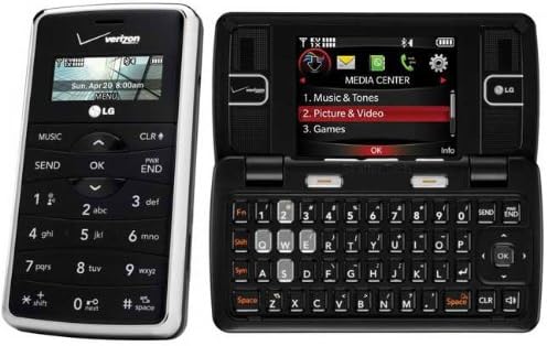 Verizon LG VX9100 Black Mock Dummy Display Toy Cell Phone Good for Store Display or for Kids to Play Non-Working Phone Model