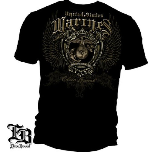 Marine Corps Crest - Elite Breed - Military T-Shirt