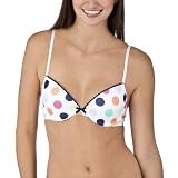 518iwVCPQUL. SL160  Xhilaration® Juniors Microfiber Push Up Plunge Printed Bra  
