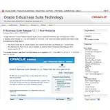 Oracle E-Business Suite Technology
