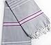 Cacala Soft Cotton Beach Quick Dry pestemal Bath Travel, Pool, Swim, Yoga, hammam peshtemal and Bathroom Paradise Large Turkish Towels, 37