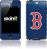 Skinit Boston Red Sox - Solid Distressed Vinyl Skin for iPod Touch (4th Gen)