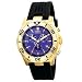 Invicta Men's II Collection Racing Sport Gold Plated Chronograph Watch #5386