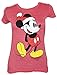 Disney Classic Christmas Mickey Mouse Standing Juniors T-shirt