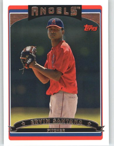 2006 Topps #513 Ervin Santana - Los Angeles Angels (Baseball Cards)