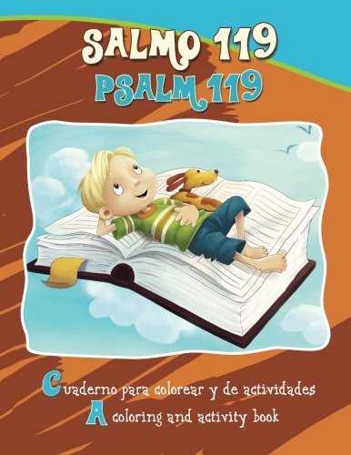 Salmo 119, Psalm 119 - Bilingual Coloring and Activity Book: Coloring and Activity Book in English and Spanish (Bible Chapters for Kids)