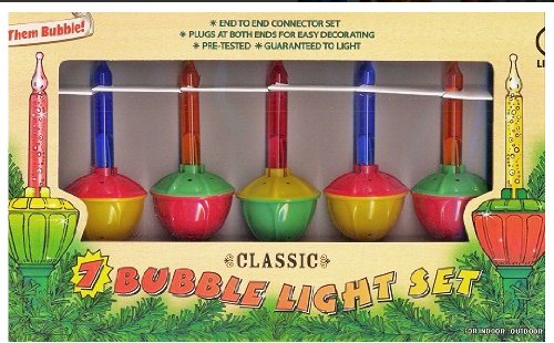 Classic Lighting Set of 7 Multi-color Christmas 