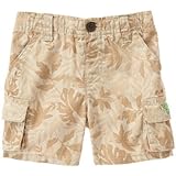GYMBOREE(ジンボリー) リーフ ショーツ カーキー プリント ボトムスショートパンツ 0～3ヶ月【並行輸入】