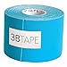 3B Scientific Blue Cotton Rayon Fiber Kinesiology Tape, 16' Length x 2