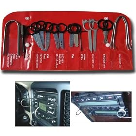 18pcs Mercedes BMW Audi Radio Removal Key Tool Set by 