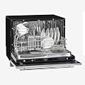 Exquisit EGSP6E Inox Tisch-Sp�ler vollintegriert