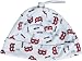 Boston Red Sox All-Over Logo Baby Beanie Hat/Cap