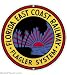 Florida Flagler Railroad System Porcelain Sign